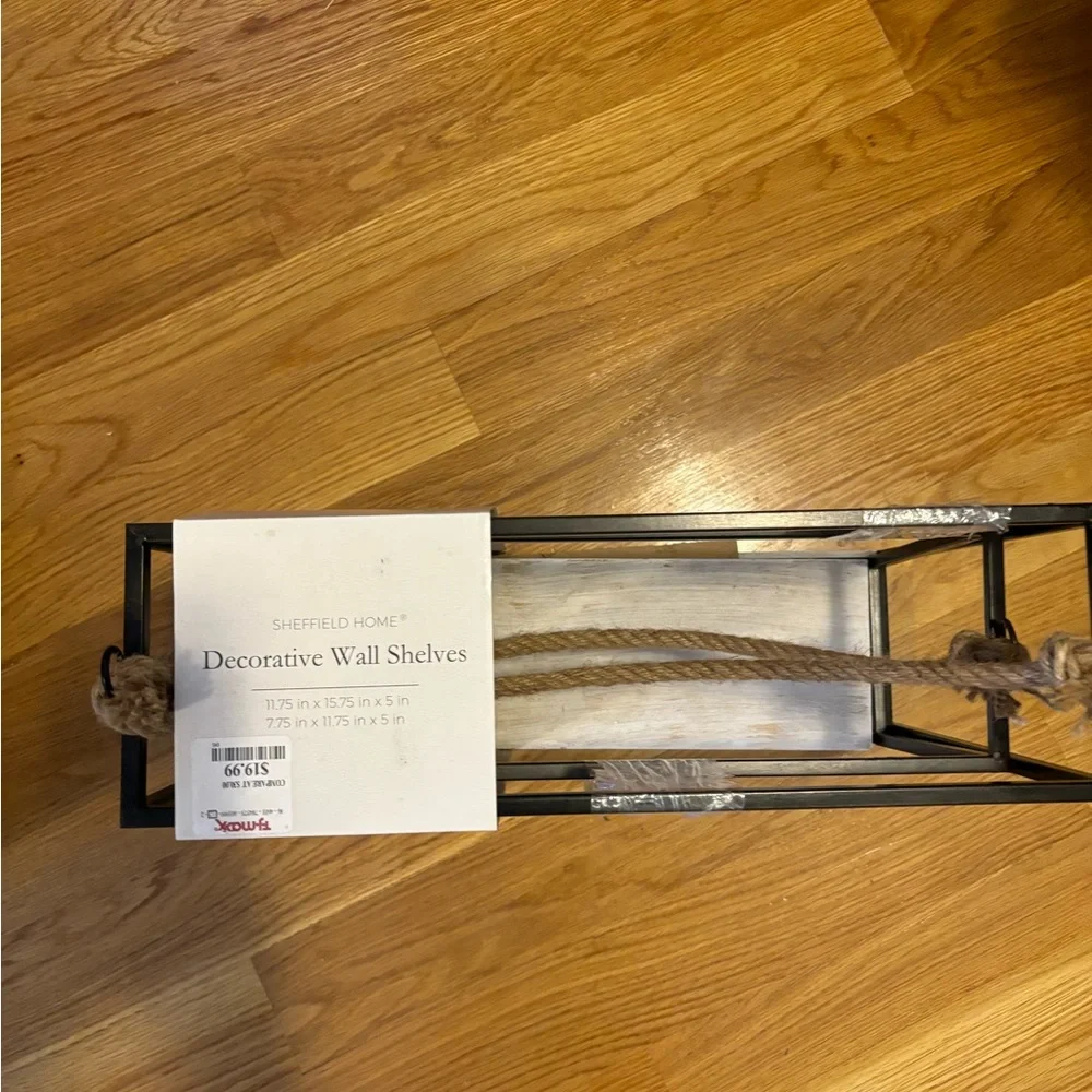 Decorative Wall Shelves (2)- NWT